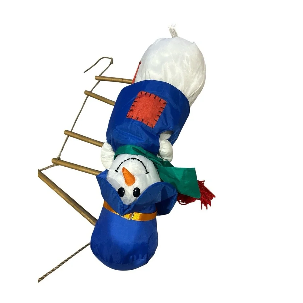 Santa & Friends‎ Climbing Ladder Christmas 8 Feet Nylon Plush Reindeer READ